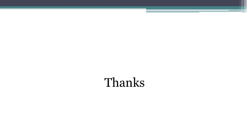 thanks