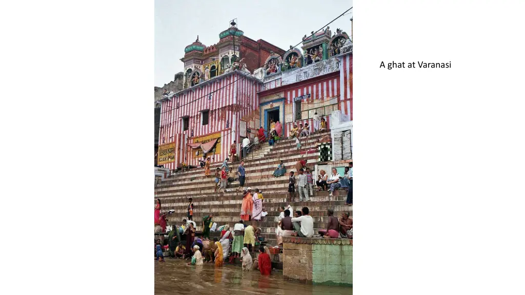 a ghat at varanasi