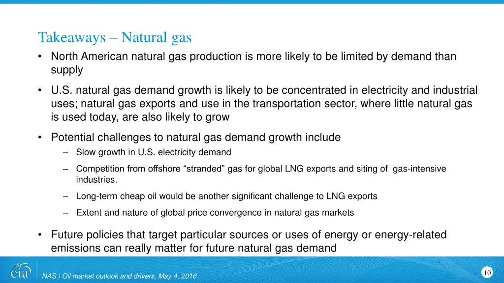 takeaways natural gas north american natural
