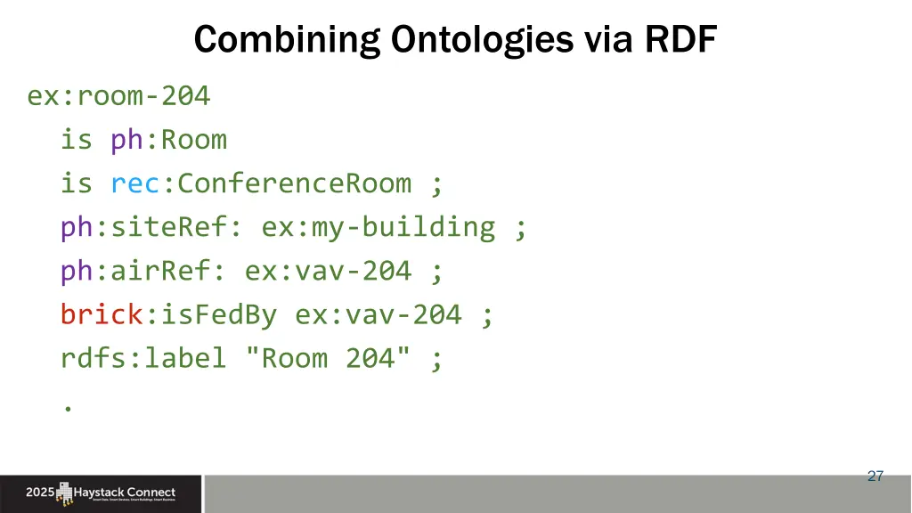 combining ontologies via rdf