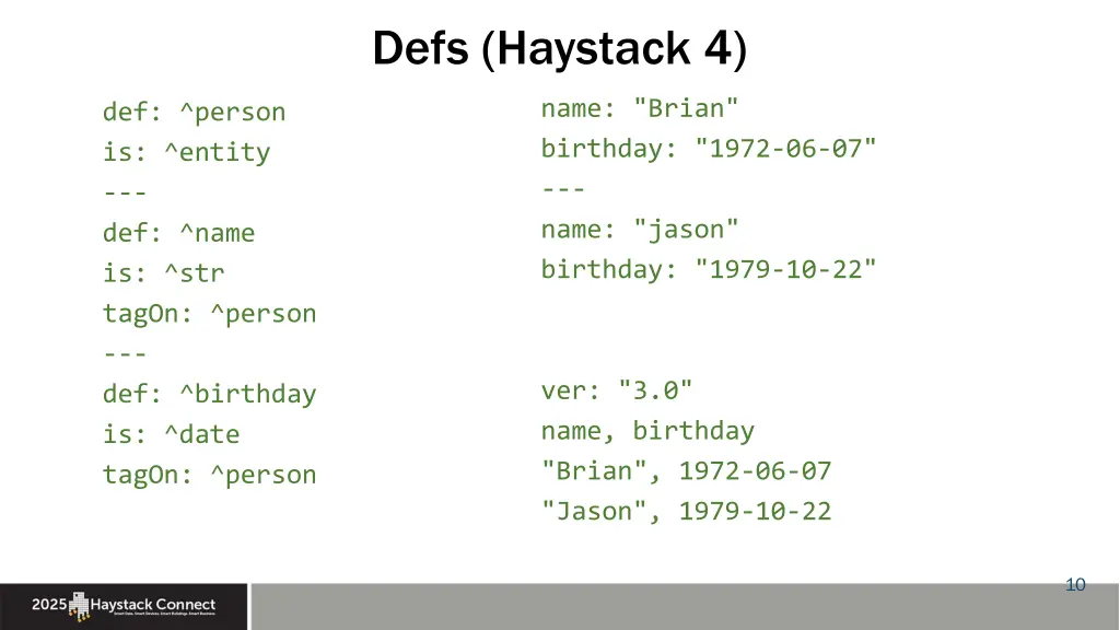 defs haystack 4