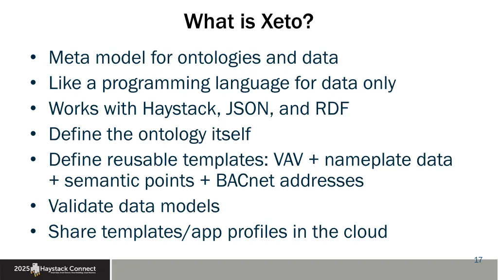 what is xeto