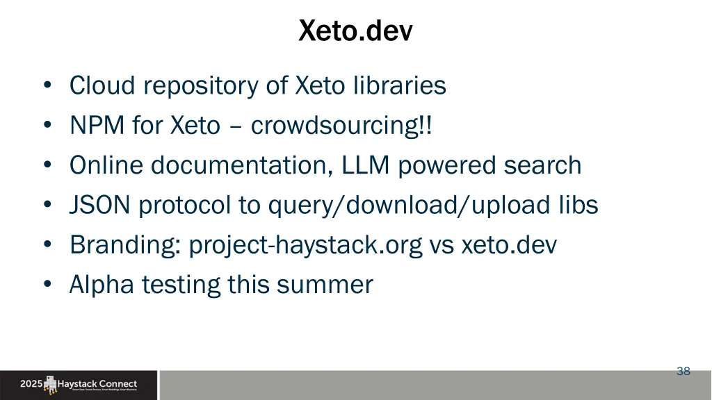 xeto dev