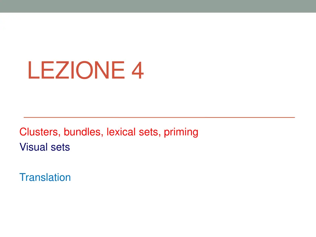 lezione 4