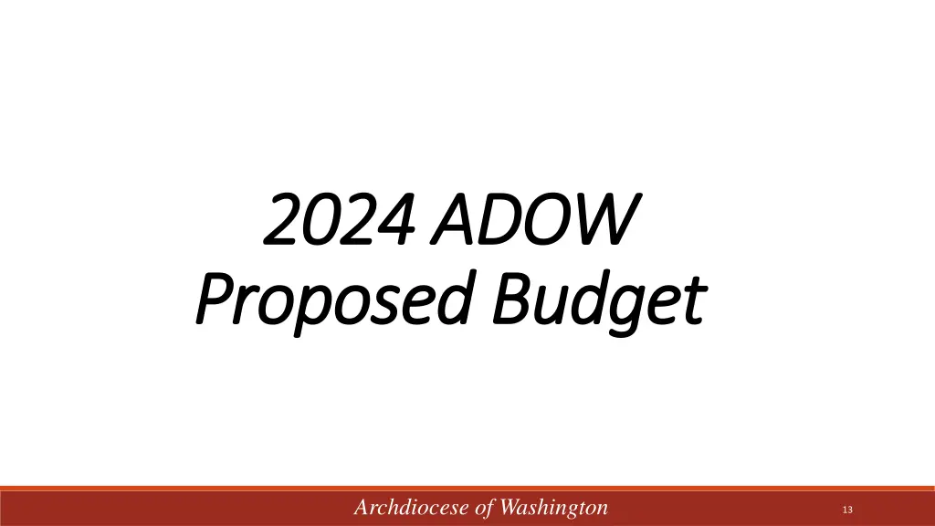 2024 adow 2024 adow proposed budget proposed