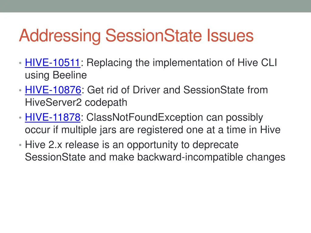 addressing sessionstate issues
