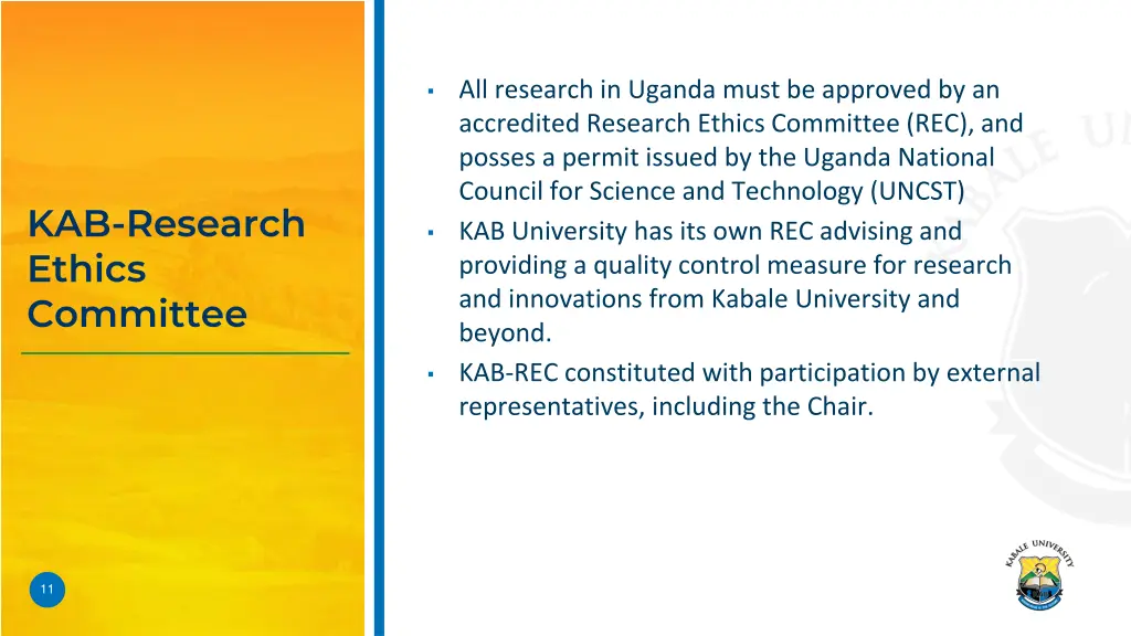 all research in uganda must be approved
