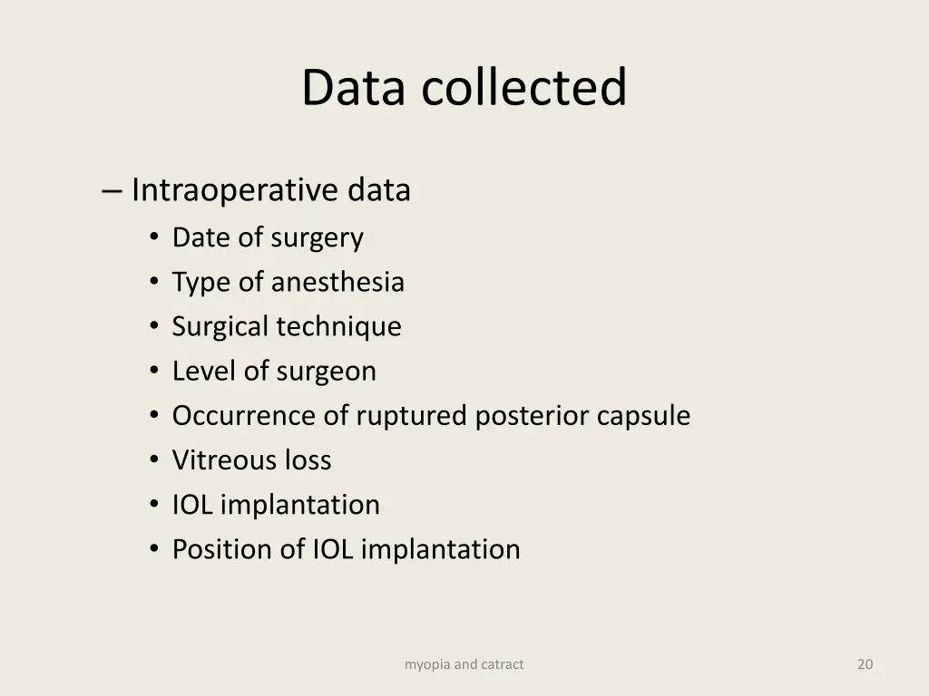 data collected 1