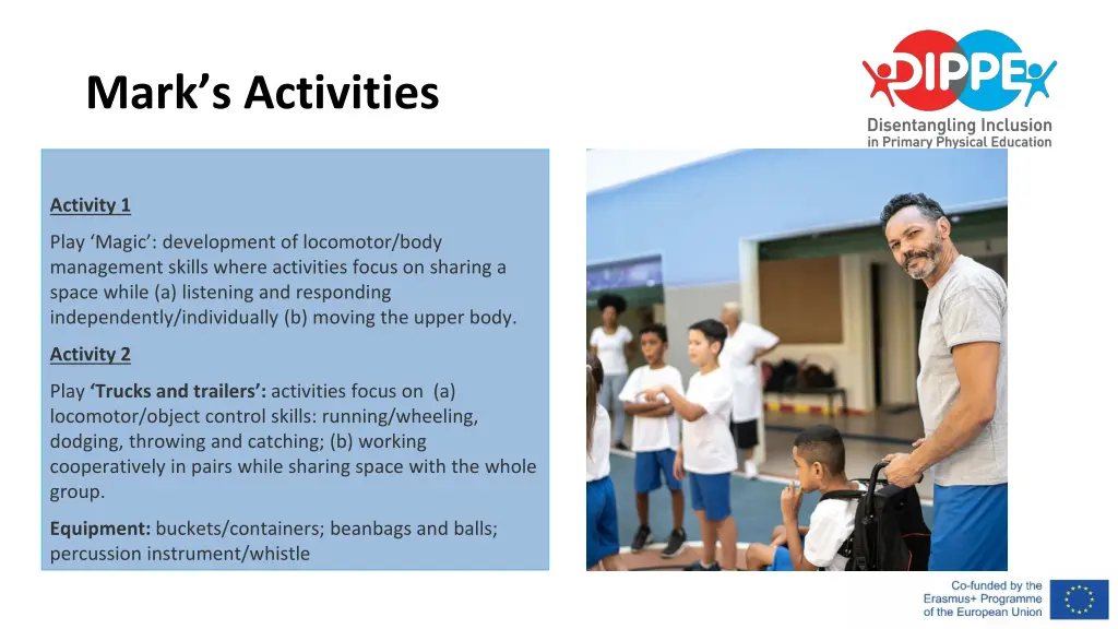 mark s activities