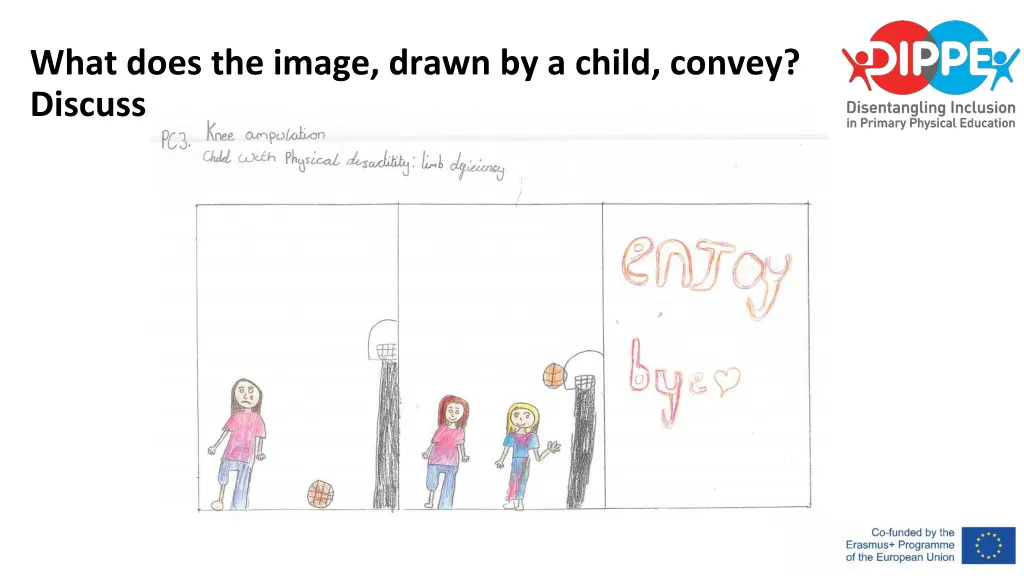 what does the image drawn by a child convey 1