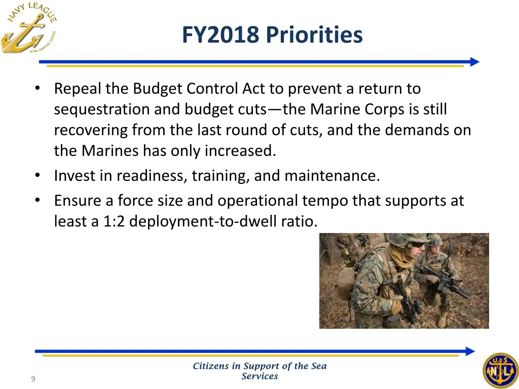 fy2018 priorities