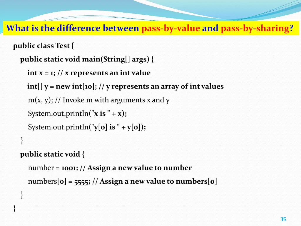 what is the difference between pass by value