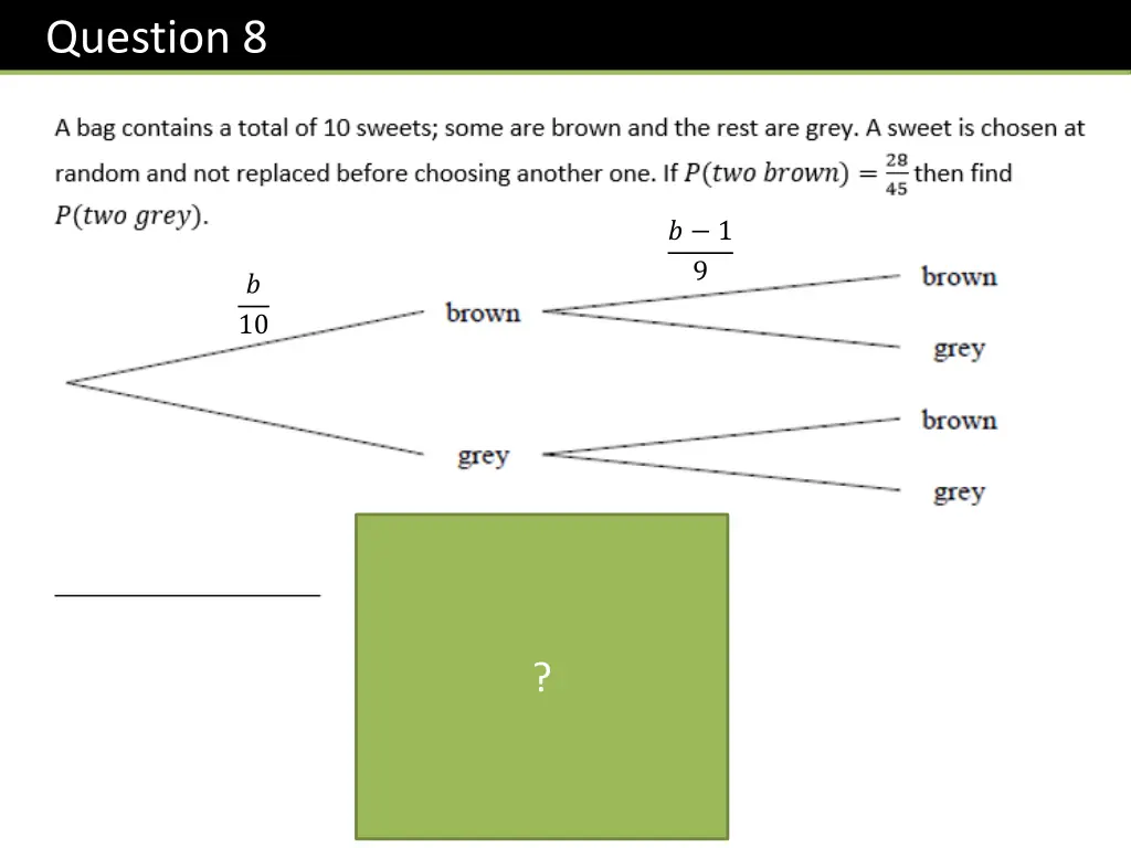 question 8