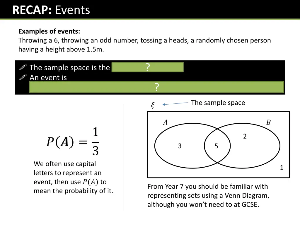 recap events