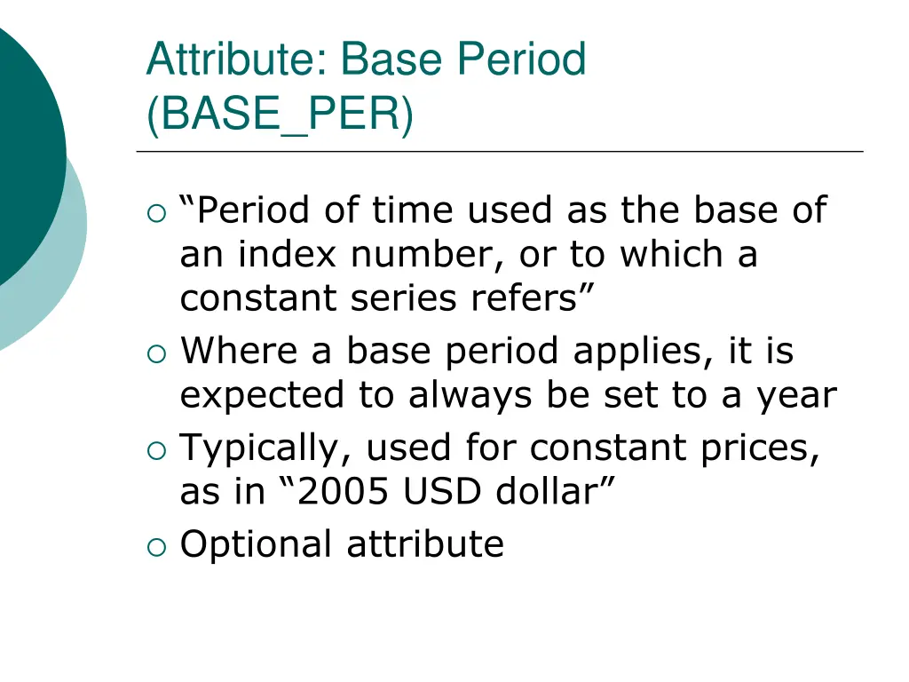 attribute base period base per