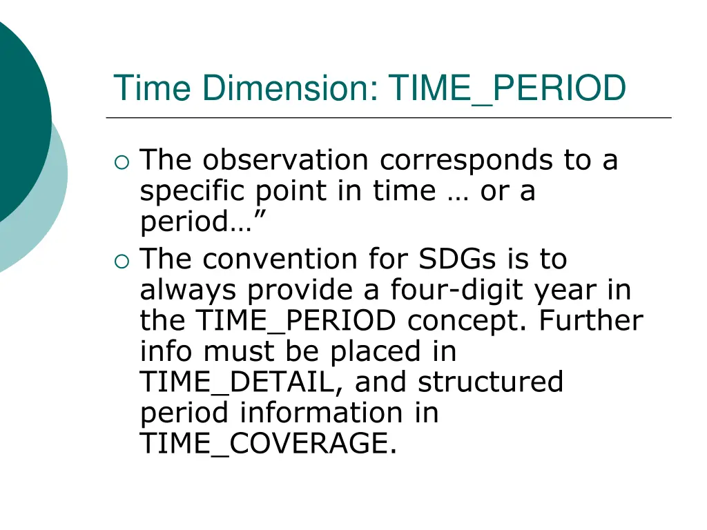time dimension time period