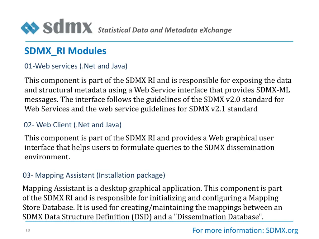 statistical data and metadata exchange 8