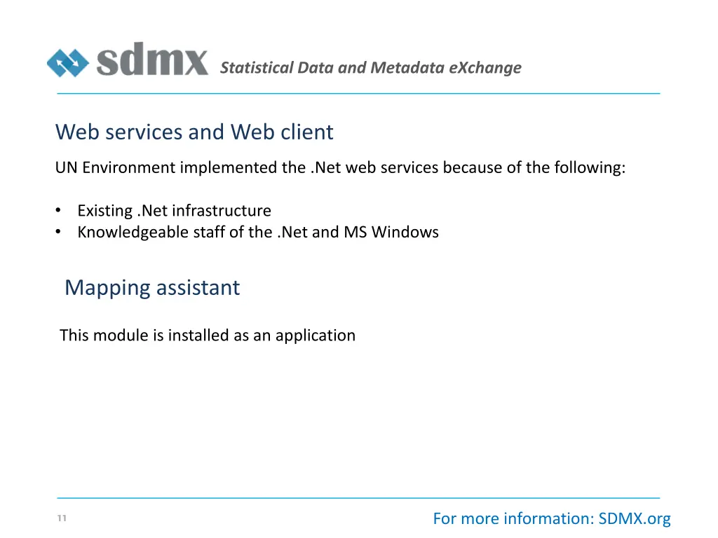 statistical data and metadata exchange 9