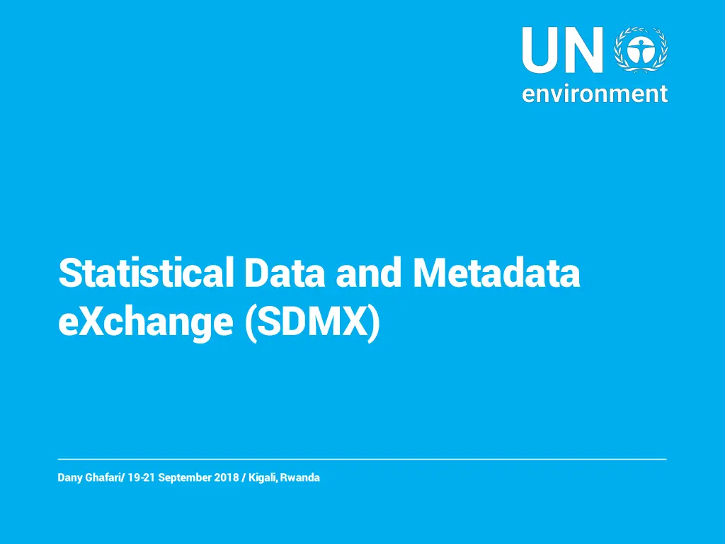statistical data and metadata exchange sdmx