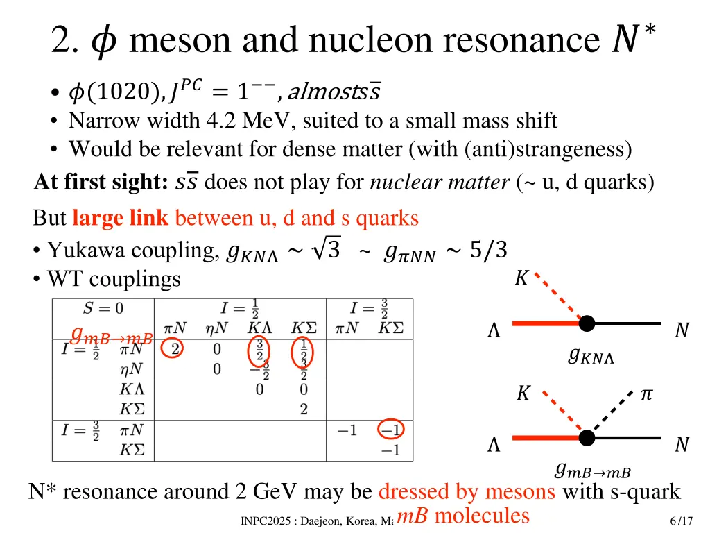 2 meson and nucleon resonance