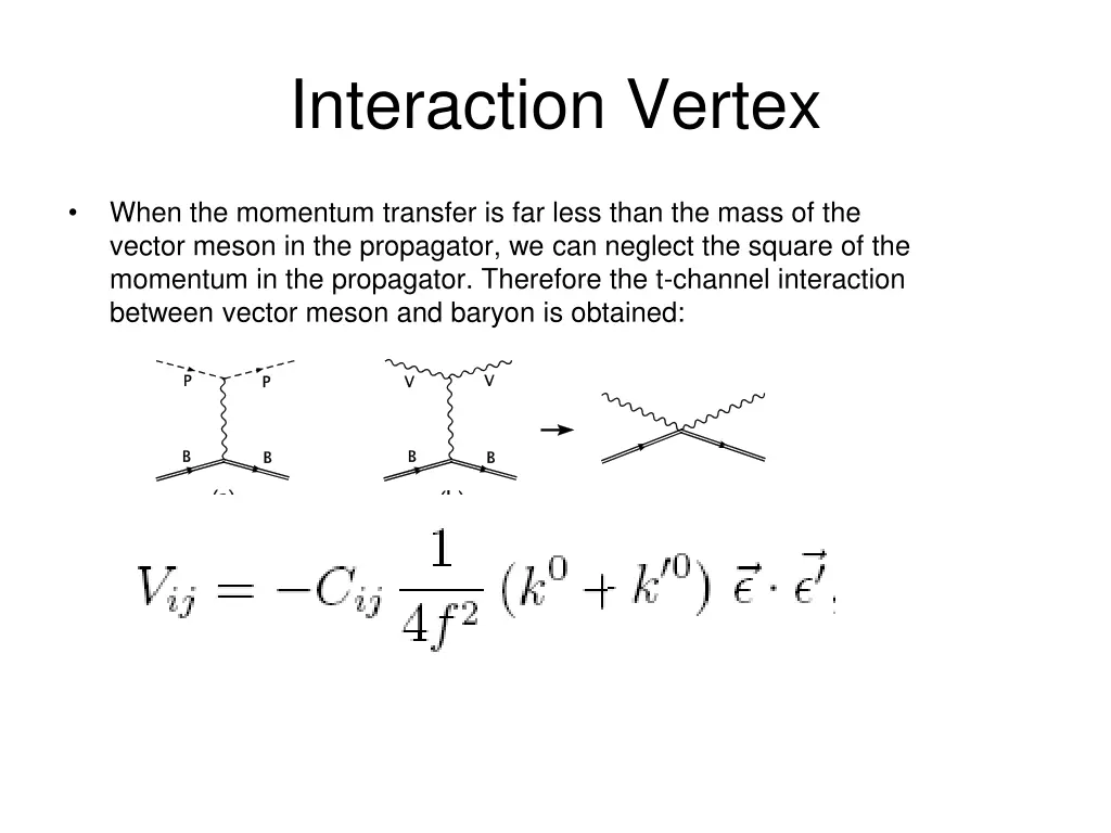 interaction vertex