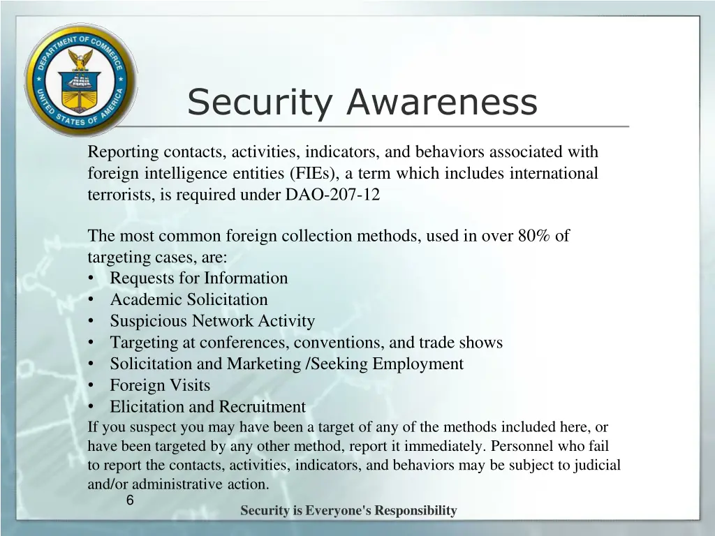 security awareness