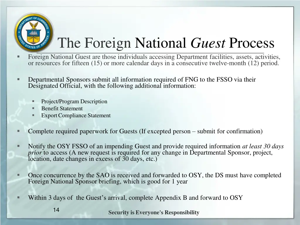 the foreign national guest process foreign