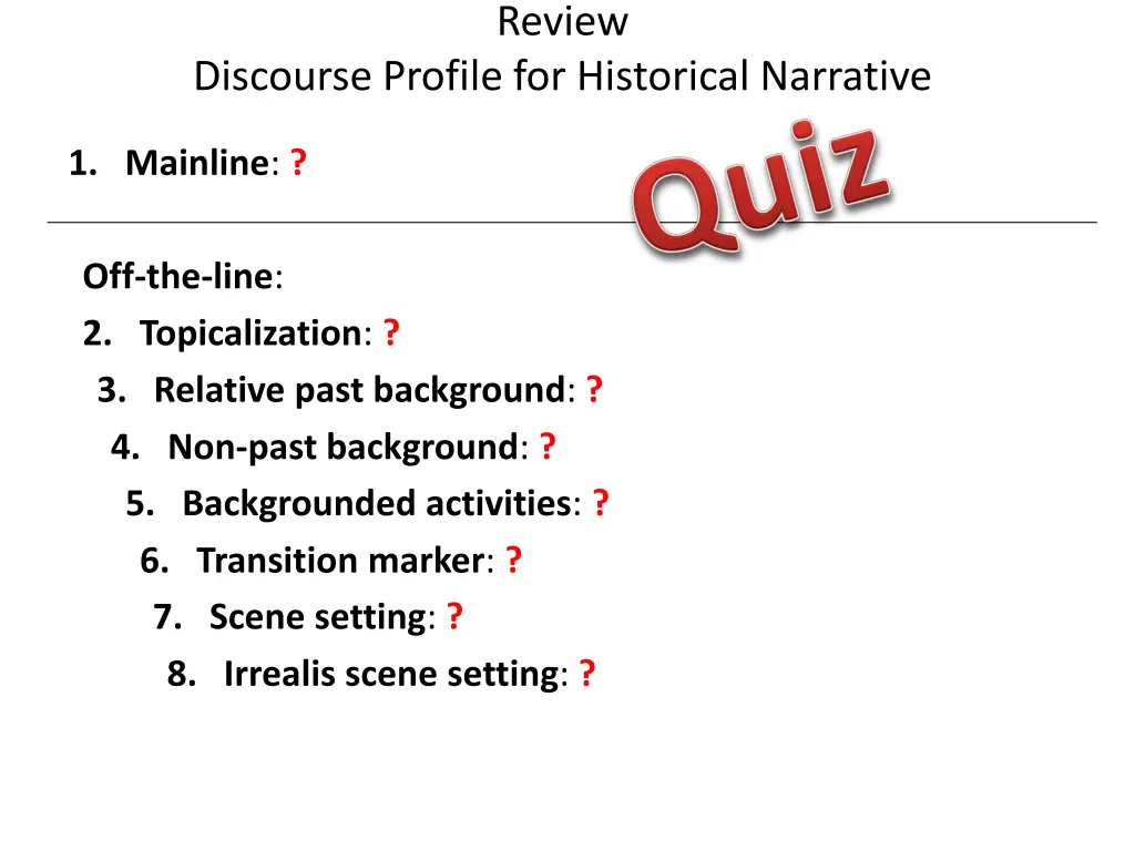 review