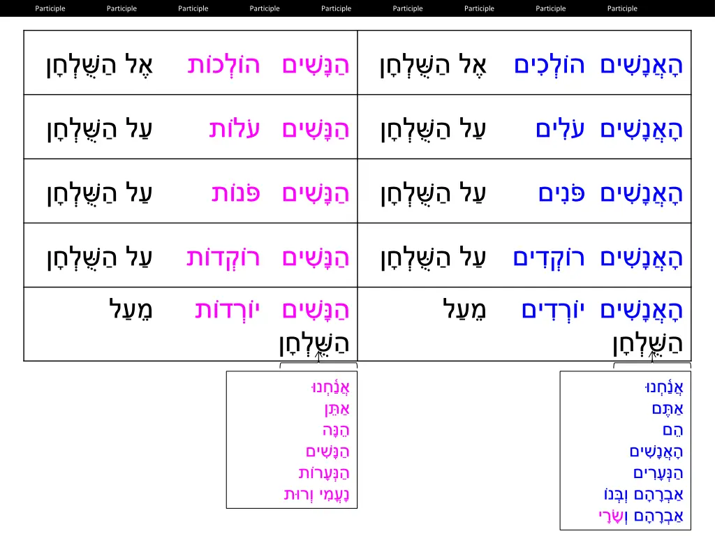 participle 1