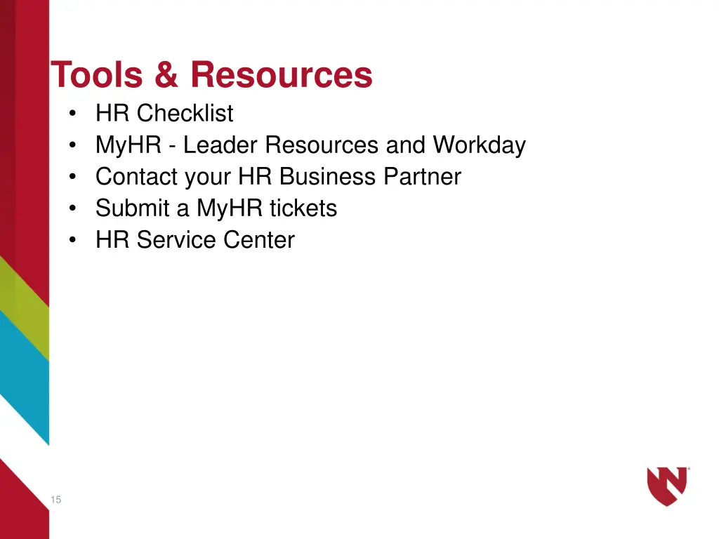 tools resources hr checklist myhr leader