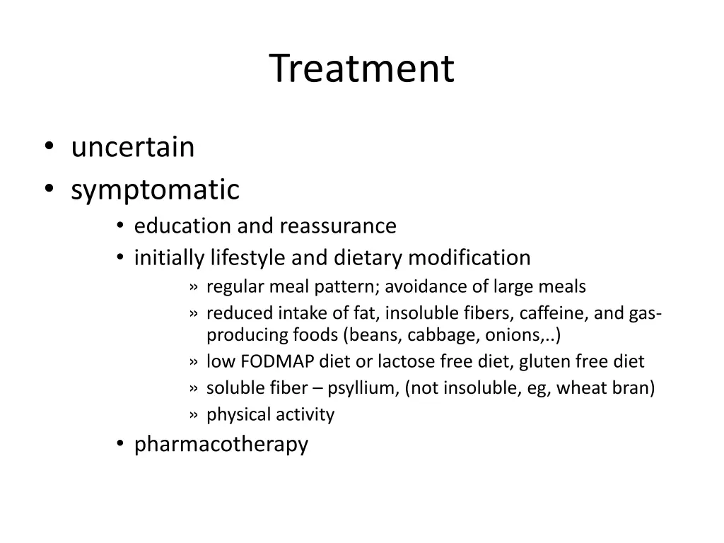 treatment