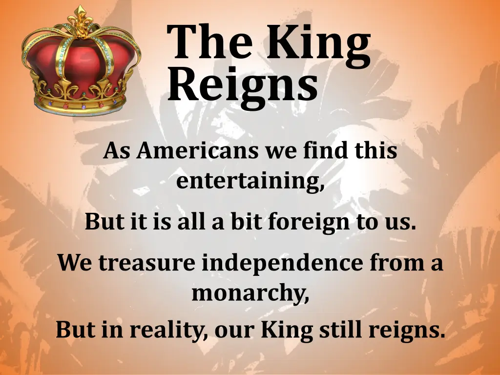 the king reigns 1