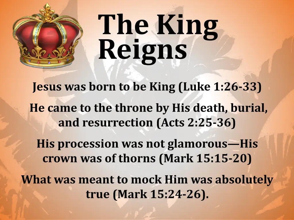 the king reigns 2