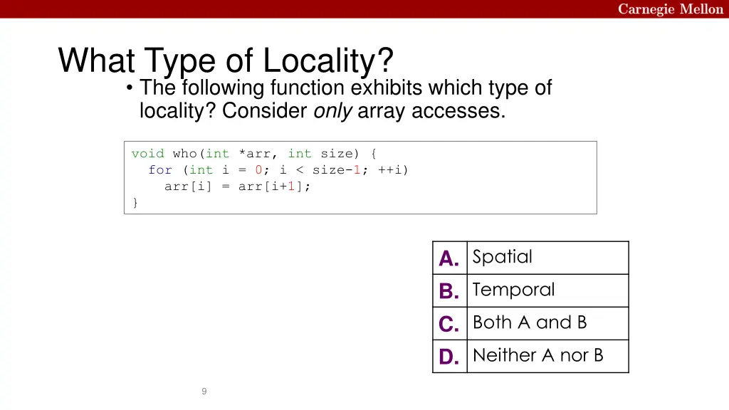what type of locality