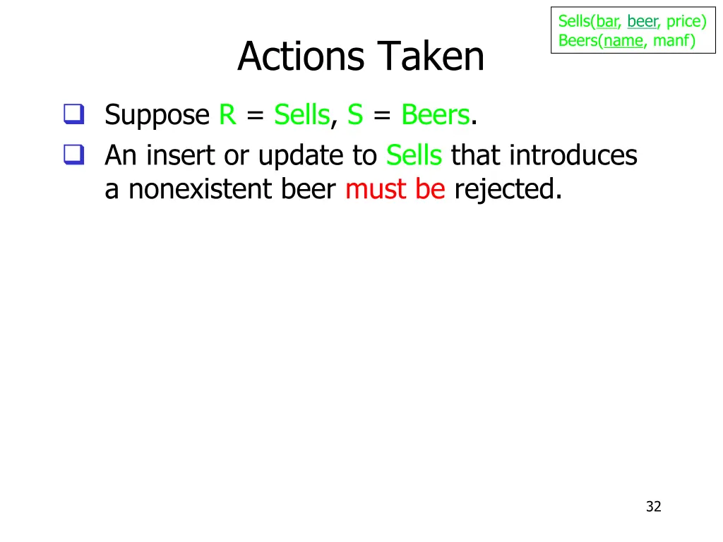 sells bar beer price beers name manf 12
