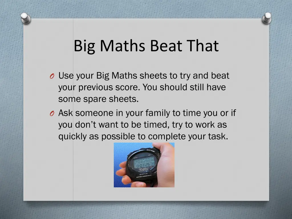 big maths beat that