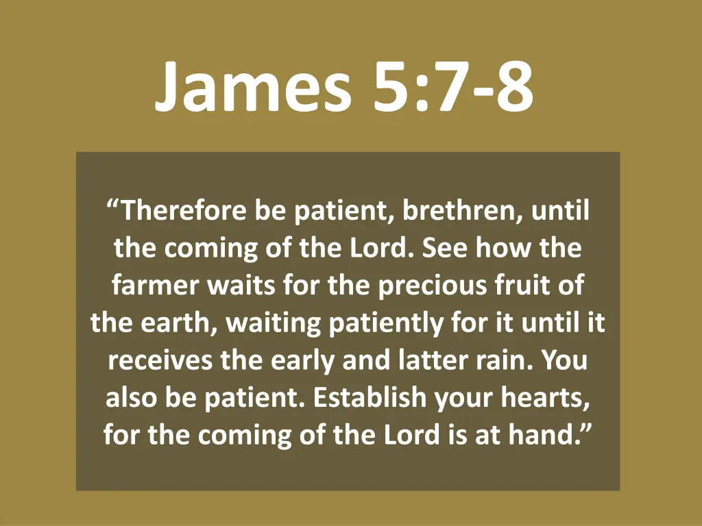 james 5 7 8