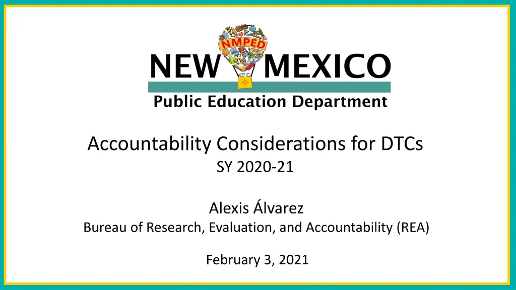 accountability considerations for dtcs sy 2020 21