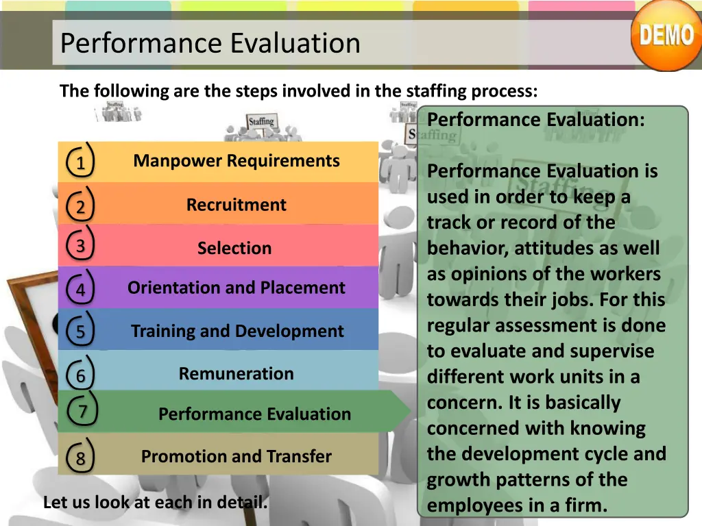 performance evaluation