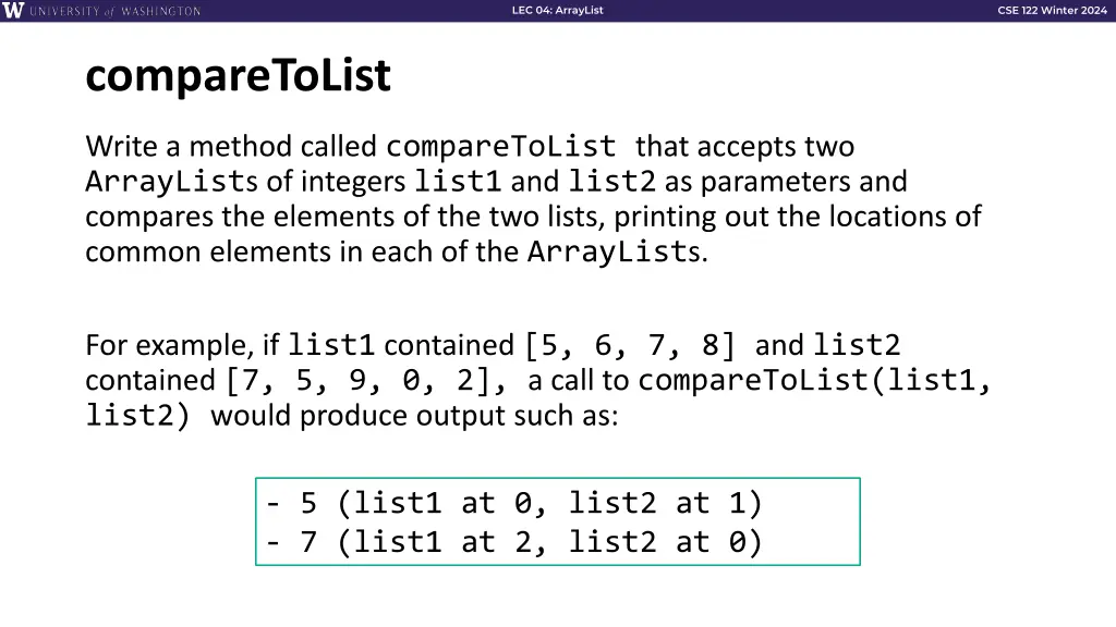 lec 04 arraylist 18
