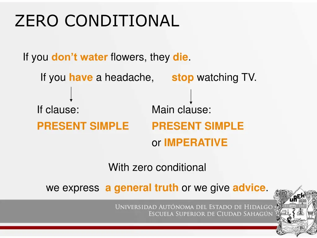 zero conditional 5