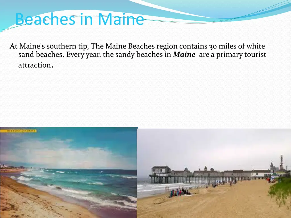 beaches in maine
