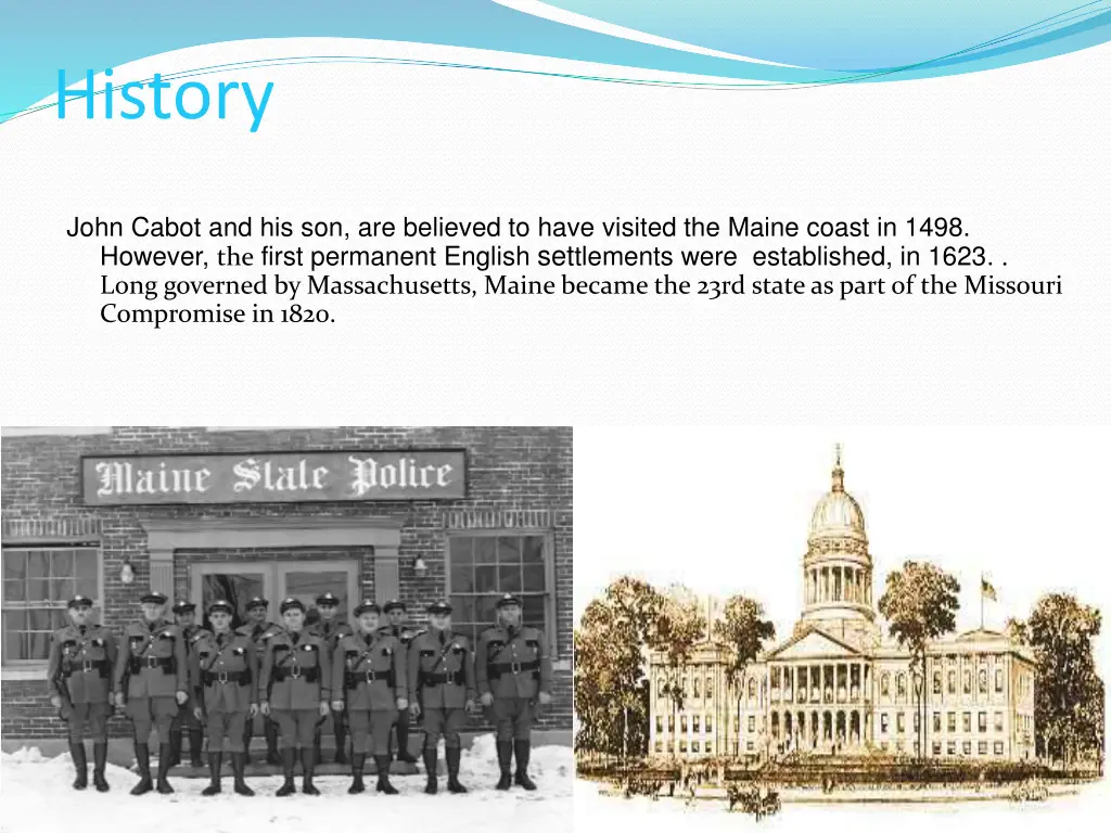 history