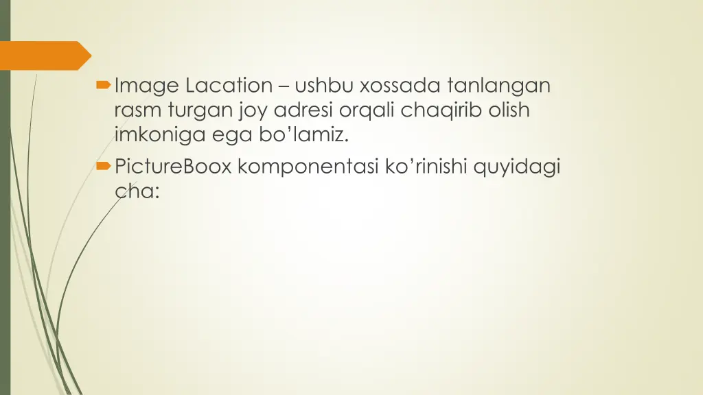 image lacation ushbu xossada tanlangan rasm