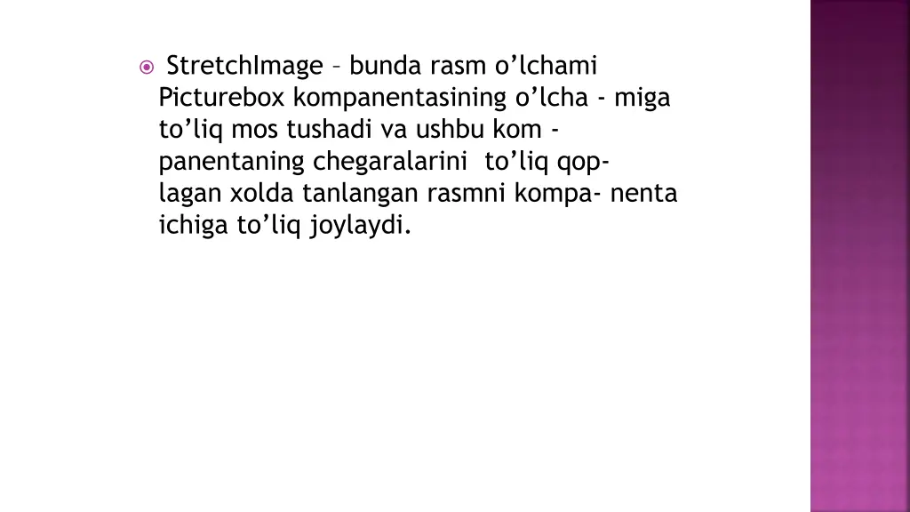 stretchimage bunda rasm o lchami picturebox