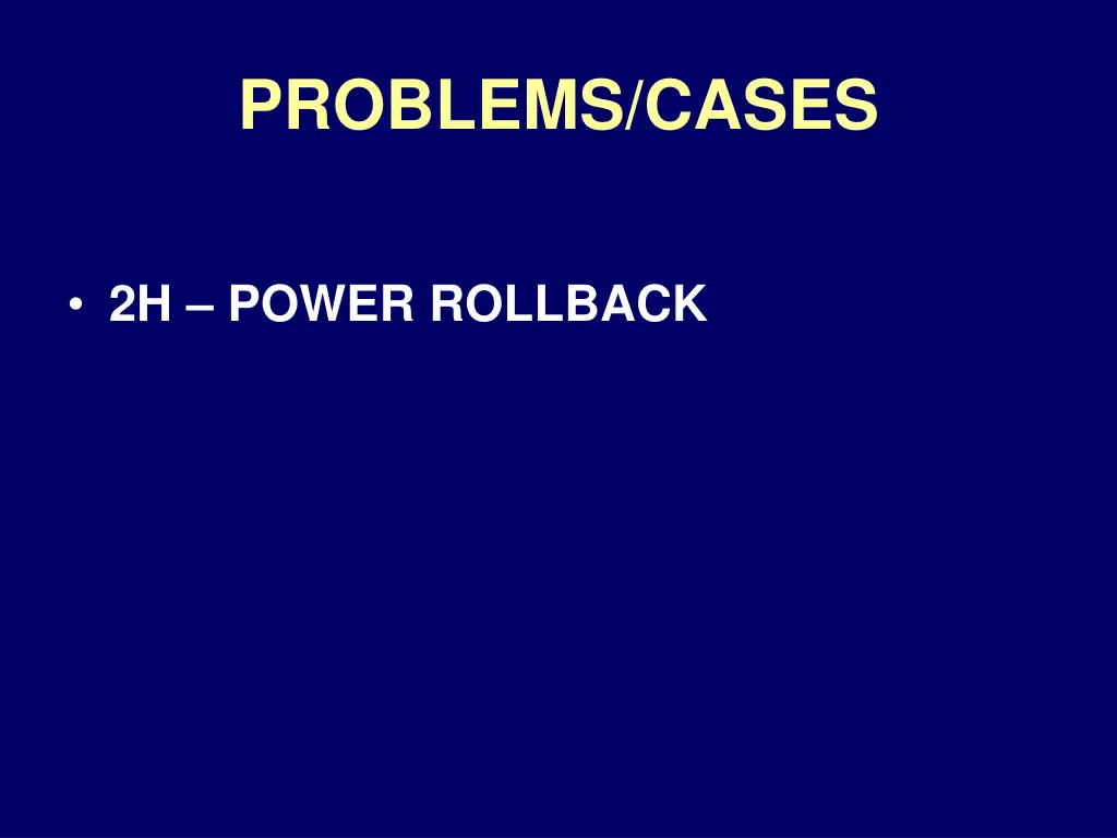 problems cases 3