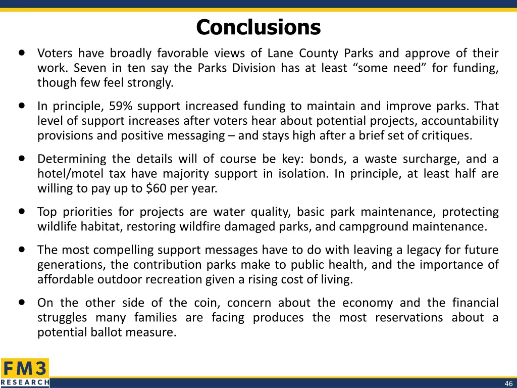 conclusions 1
