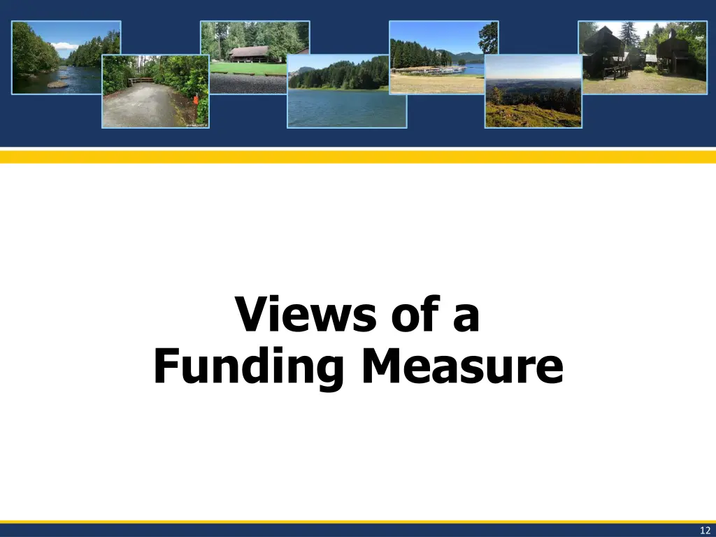 views of a funding measure