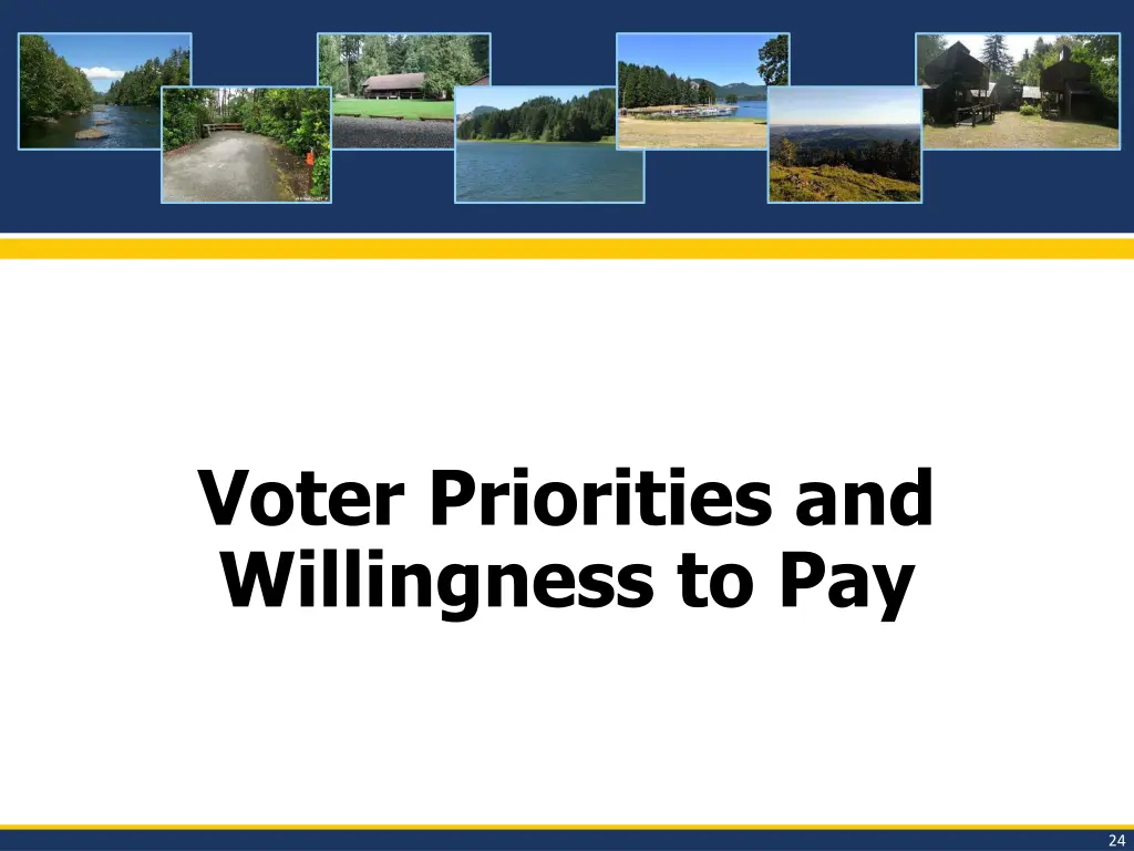 voter priorities and willingness to pay