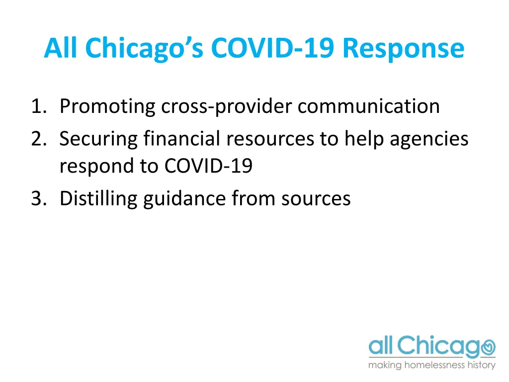 all chicago s covid 19 response